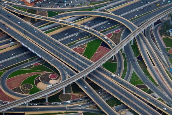 Modern highway intersections