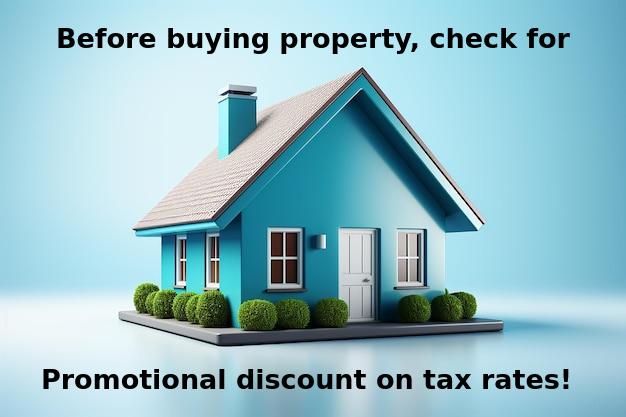 Before buying a home, check for tax discounts