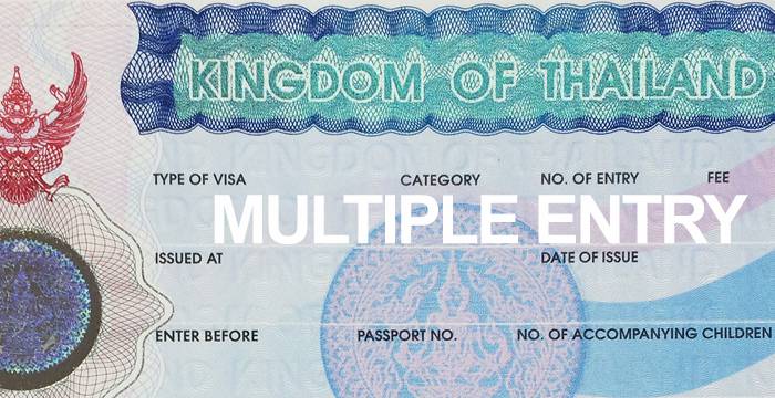 Thai multi entry visas