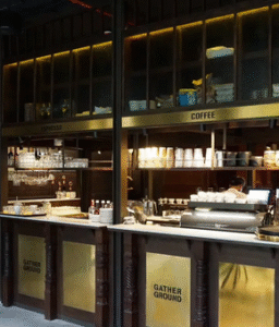 Gather grounds barista