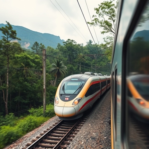 high-speed train ai gen