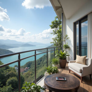 Ai image Thailand condo view