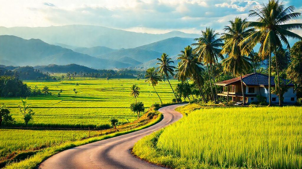 AI Thailand countryside home